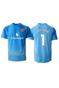 Manchester United Altay Bayindir #1 Keeper Fotballdrakt Hjemme Klær 2025-26 Korte ermer